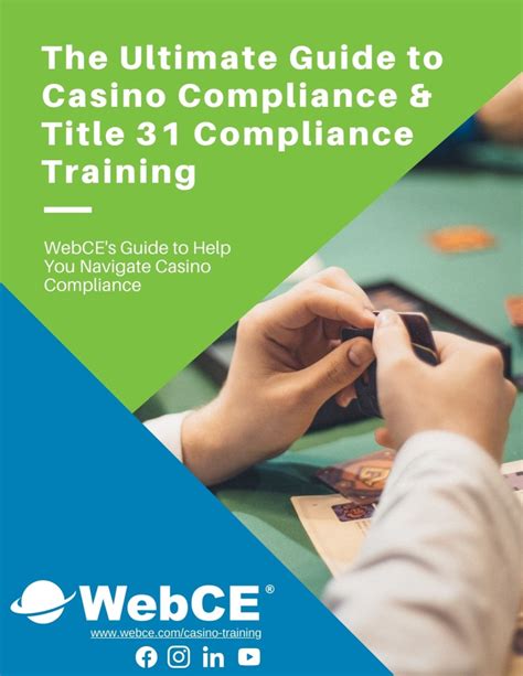 title 31 training for casinos|title 31 for casinos requirements.